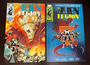 ALIEN LEGION (1984 Epic Comics) -- #1 + #2 - Picture 1 of 2