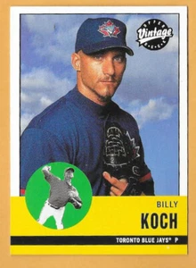 BILLY KOCH TORONTO BLUE JAYS #32 - UPPER DECK VINTAGE NM-MT 2001 - Picture 1 of 2