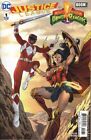 Justice League Power Rangers 1G To Variant VF 2017 Stock Image