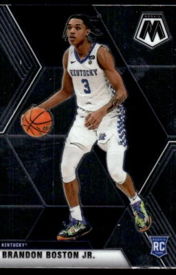 Brandon Boston Jr. 2021 Panini Chronicles Draft Picks # 275 RC Mosaic Kentucky W - Image 1 of 2