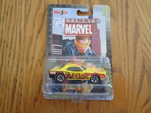 Maisto Ultimate Marvel Die-Cast Collection Cyclops Plymouth HEMI Cuda - New - Picture 1 of 4
