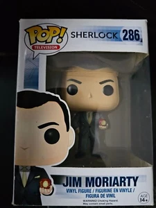 Funko Pop Television Sherlock Jim Moriarty #286 Vinyl Figure Box Wear BRAND NEW - Picture 1 of 6