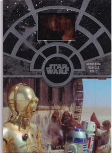Topps Star Wars 40th Anniversary Film Cel Card FCC-9 acquisto dei droidi  - Foto 1 di 1