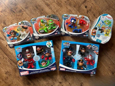 Juego de figuras de acción Hasbro Playskool Mr.PotatoHead Marvel Heroes Transformers Foto 1 de 4
