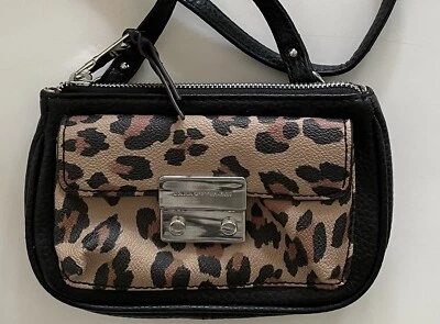 Mini Cartera Bandolera Bolso Leopardo Dana Buchman Estampado Animal Foto 1 de 4