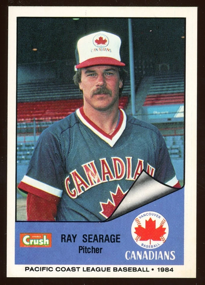 1984 Cramer Sports Vancouver Canadians RAY SEARAGE RC BREWERS CARDINALS - Image 1 of 1