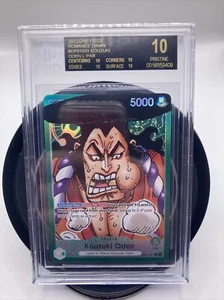 Kouzuki Oden OP01-031 Parallel Alt Art BGS Black Label 10 English One Piece - Picture 1 of 2