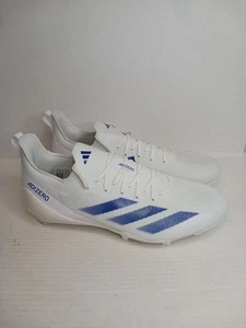 Herren Größe 13 Adidas adizero elektrische Fußballschuhe weiß marineblau IH0535 - Bild 1 von 10