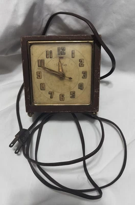 Reloj despertador eléctrico Telechron 7H209 vintage funcionando Foto 1 de 4