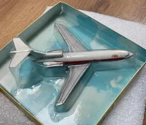 Corgi Lintoy 1312 Boeing 727 TWA Vintage 1972 Diecast Model RARE #1 - Picture 1 of 6
