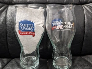 Samuel Adams Boston Lager Pint Glas, Stolz auf dein Bier, 2er Set  - Bild 1 von 3