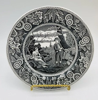 Spode The Archive Collection Georgian Series CB WOODMEN Made In England Black - Image 1 of 3