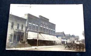 KEWASKUM, WI Street Scene Circa 1907, Miller Photo - Picture 1 of 2