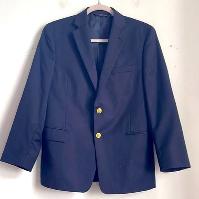 Abrigo deportivo blazer Michael Kors 100% lana dos botones ventilación única talla 15 Foto 1 de 4
