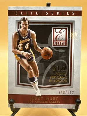 2015-16 Donruss Elite 系列生产线 Jerry West #17 洛杉矶湖人队/17 — 第 1/4 张图片