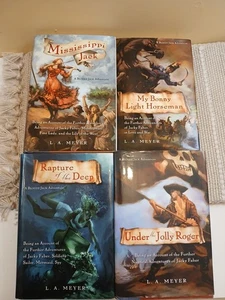 Bloody Jack Adventures By L.A Meyer Lot of 4 Hardcover Young Adult Children -L - Imagen 1 de 13