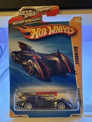 2010 Hot Wheels Keys to Speed Card Batmobile #042/240 - Image 1 of 4