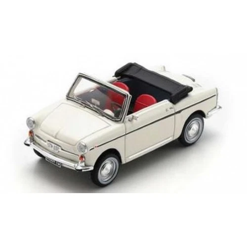 AUTOBIANCHI BIANCHINA CABRIO 1962 WHITE 1 43 Schuco Auto Stradali Modellino Nuov