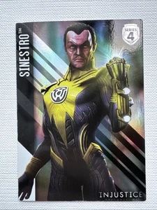 ⭐🦄 Impel Injustice Arcade #10/130 Sinestro Yellow Lantern Trading Card | DC Com - Picture 1 of 2