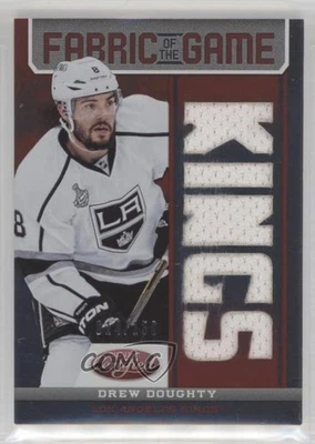 Espejo de tela del juego certificado 2012-13 Red Team troquelado/150 Drew Doughty Foto 1 de 2