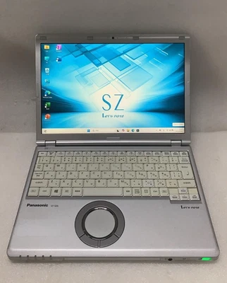 Panasonic Let's Note CF-SZ6 i5-7300U 8GB 256GB SSD Win11 Pro Laptop Wi-Fi Office - Immagine 1 di 4