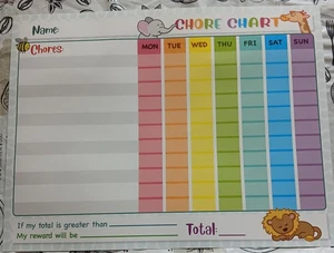 Nueva tabla de tareas infantiles - Imagen 1 de 2
