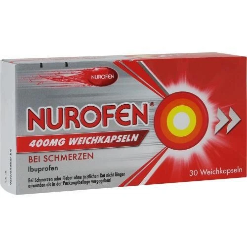 RECKITT BENCKISER DEUTSCHLAND GMBH 3x NUROFEN 400 mg Weichkapseln 30 ST PZN 18065810