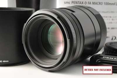 [Top MINT] SMC PENTAX-D FA 100mm f/2.8 Macro WR Prime Lens From JAPAN - Image 1 of 4