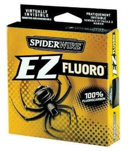 EZ SPIDERWIRE 100% Fluorocarbon 12lb 200yds CLEAR, Game Fishing, Free Shipping!!