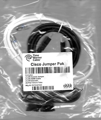 CISCO JUMPER PAK HDMI IR EXTENDER COAXIAL SEALED NEW - Image 1 of 2