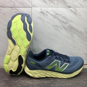 New Balance Fresh Foam X 880v14 Running Uomo Taglia 10,5 D Grigio Verde Navy M880G14 - Foto 1 di 13