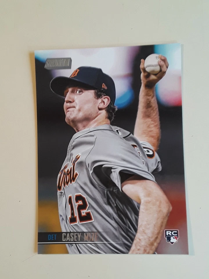 2021 STADIUM CLUB CASEY MIZE ROOKIE OVERSIZED BOX TOPPER-DETROIT TIGER HURLER  - Image 1 of 1