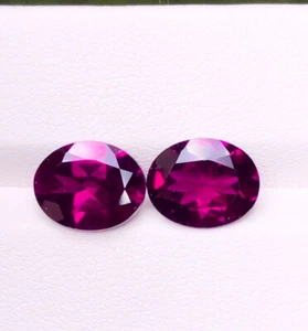 4.14CT Ravishing Color 100% Natural Rhodolite Garnet Loose Gemstone - Picture 1 of 3