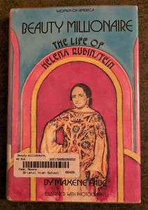 Beauty Millionaire : The Life of Helena Rubinstein by Maxene Fabe hardcover book - Imagen 1 de 1