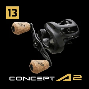 RAPALA 13 FISHING CONCEPT A2 SHORT DOUBLE HANDLE Baitcast Reel - Picture 1 of 13