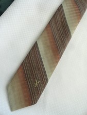 Vintage Bunny logo Playboy Striped Necktie