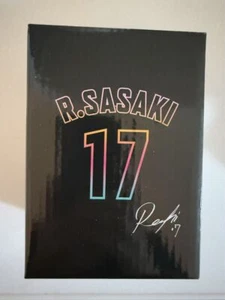 Roki Sasaki Bobble Head Fan Club Member Limited 3000 Chiba Lotte Marines Japan - Picture 1 of 3