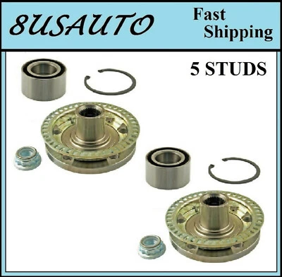 Conjunto de cojinete de cubo de rueda trasero para AUDI TT QUATTRO 2000-2006 (PAR) Foto 1 de 3