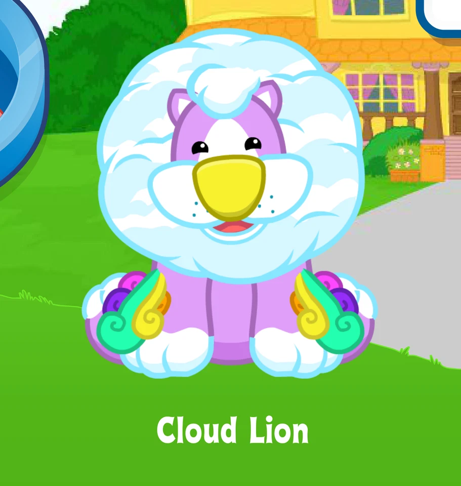 Webkinz Cloud Lion Virtual Adoption Code Only Messaged Webkinz Cloud Lion Code!! - Image 1 of 1