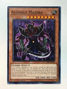 Yugioh Dimension Force Alghoul Mazera DIFO-EN014 NM/M - Picture 1 of 1