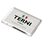 FRIDGE MAGNET - Terni - Umbria - Italy - Lat/Long