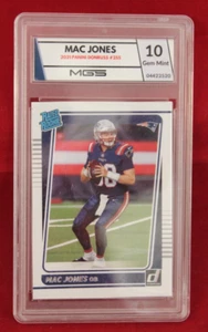 2021 Panini Donruss - Rated Rookie #255 Mac Jones (RC) MGS Graded Mint *10* - Picture 1 of 8