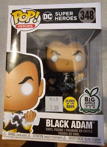 Funko POP! Black Adam DC Super Heroes #348 Big Apple Collectibles Exclusive Glow - Picture 1 of 2