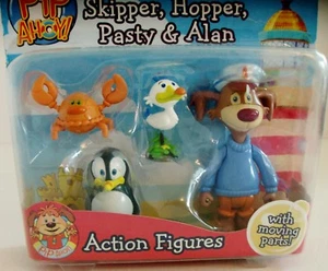 Pip Ahoy Skipper, Hopper, Pasty & Alan Figures - Picture 1 of 3