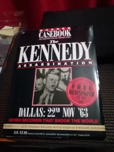 Murder Casebook The Kennedy Assassination Special Issue With Newspaper - Picture 1 of 17