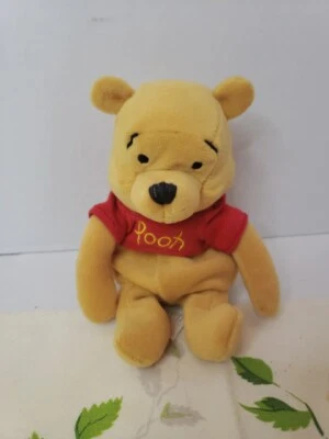 Winnie The Pooh Bear Beanbag 6" Plush Toy Disney Enterprises - Image 1 of 4