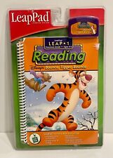 Leap Frog LeapPad Leap 1 Reading Book Cartridge Disney Tigger Pooh Rabbit New
