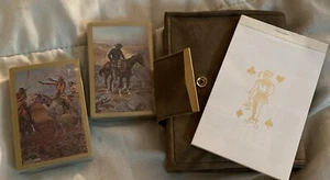 Vintage Native American Cowboys Playing Card Set NIB Poker Bridge Rummy Texas - Picture 1 of 8