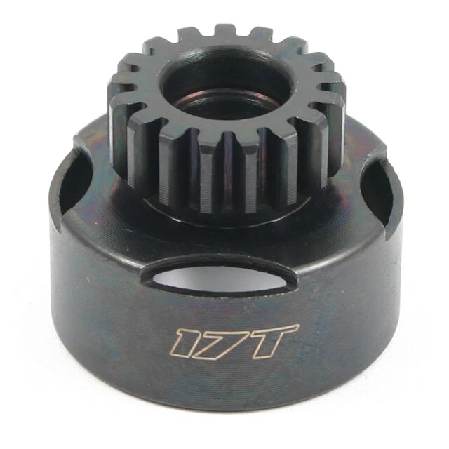 Fastrax 1/8th Vented Clutch Bell 17T for Nitro RC Cars No Bearings - FAST917