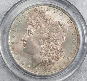 1882-O Morgan Dollar PCGS MS65 Tougher Date! #3EDZ - Picture 1 of 3